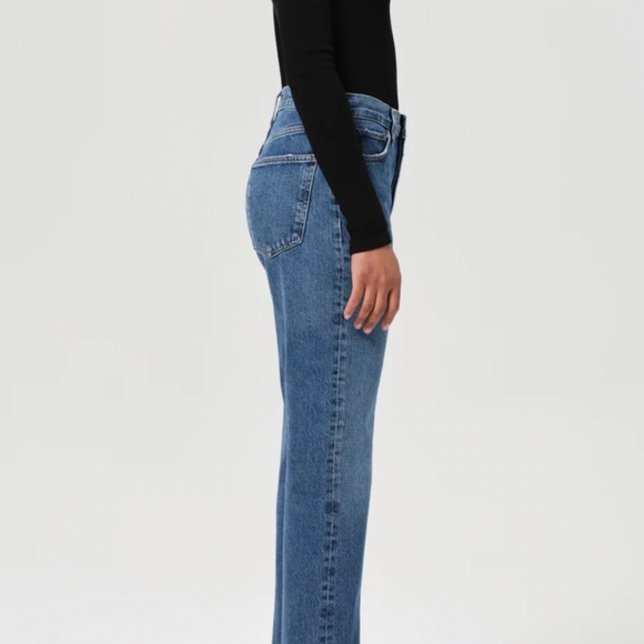 AGOLDE 90s Pinch Waist High Rise Straight Jeans in Control - Picture 4 of 6